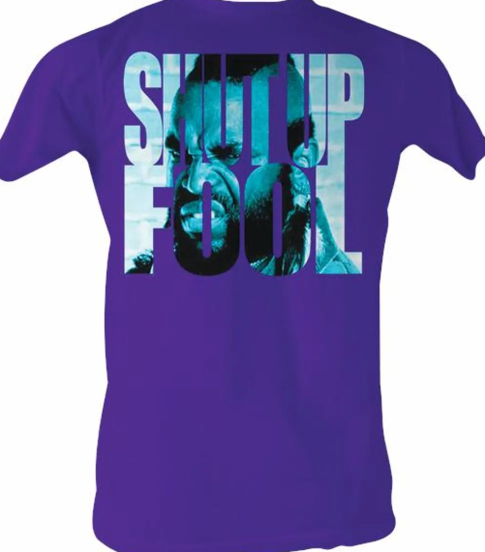 Mr. T - Shut Up Fool Male T-Shirt