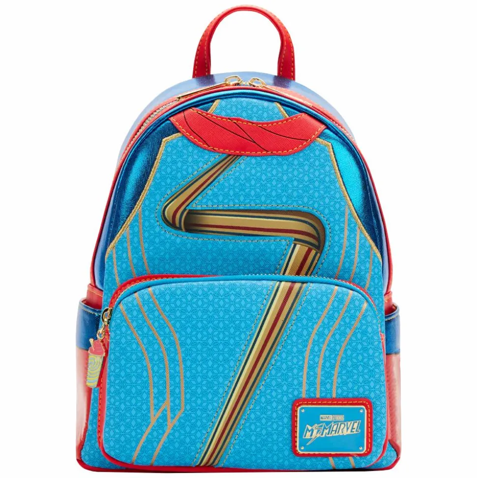 Ms Marvel - Ms Marvel Cosplay 10” Faux Leather Mini Backpack