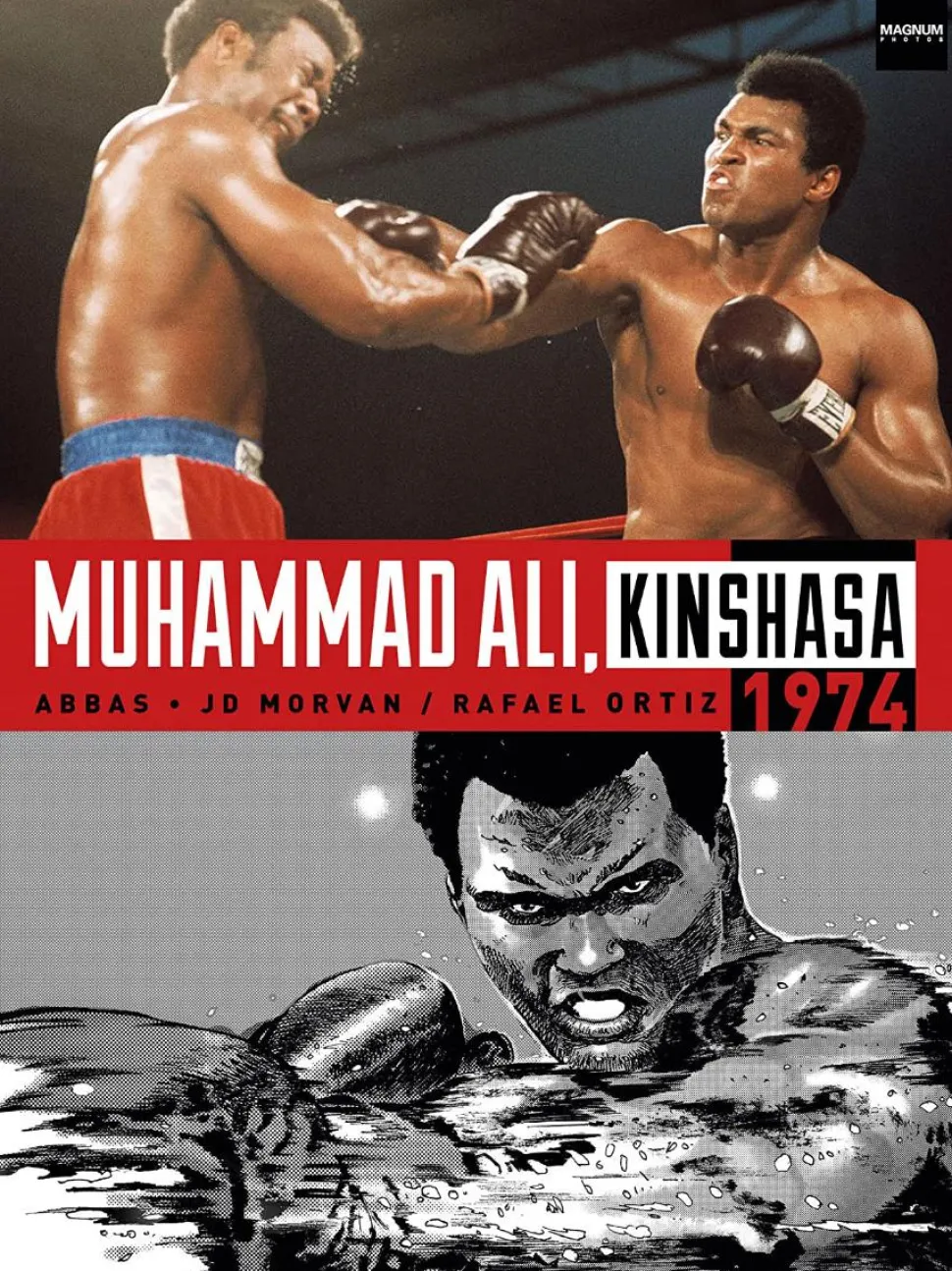 Muhammad Ali, Kinshasa 1974 by Jean-David Morvan Hardcover Book