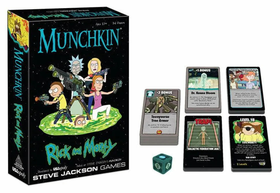 Munchkin - Rick and Morty Edition Card Game