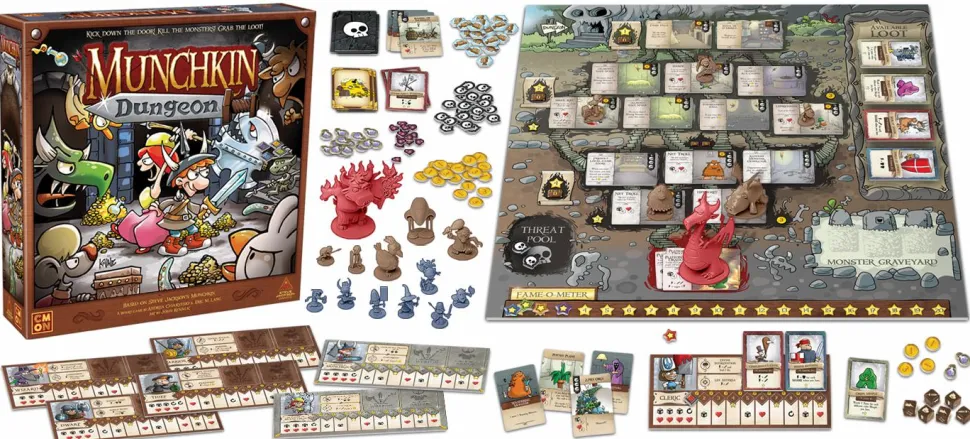 Munchkin Dungeon - Board Game