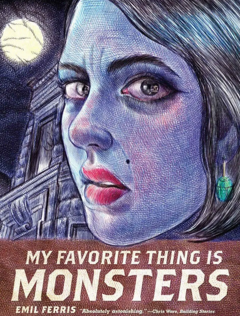 My Favourite Thing is Monsters by Emil Ferris Paperback Book