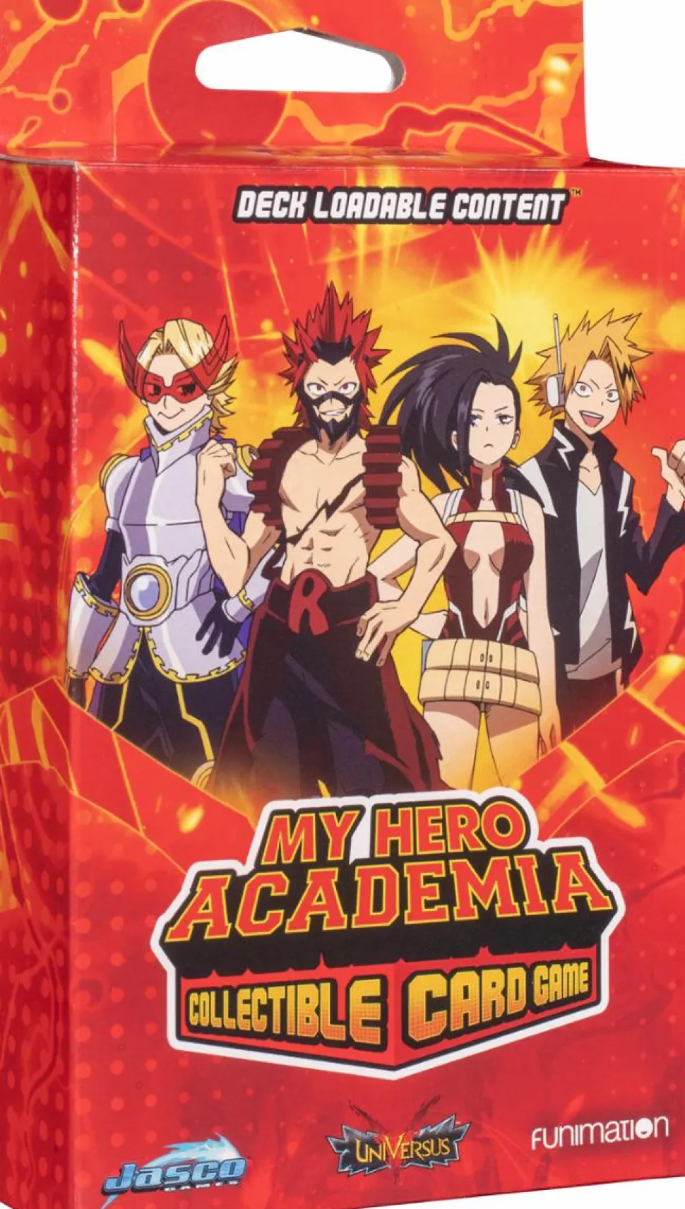 My Hero Academia - Collectible Card Game Wave 2 Crimson Rampage Deck-Loadable Content