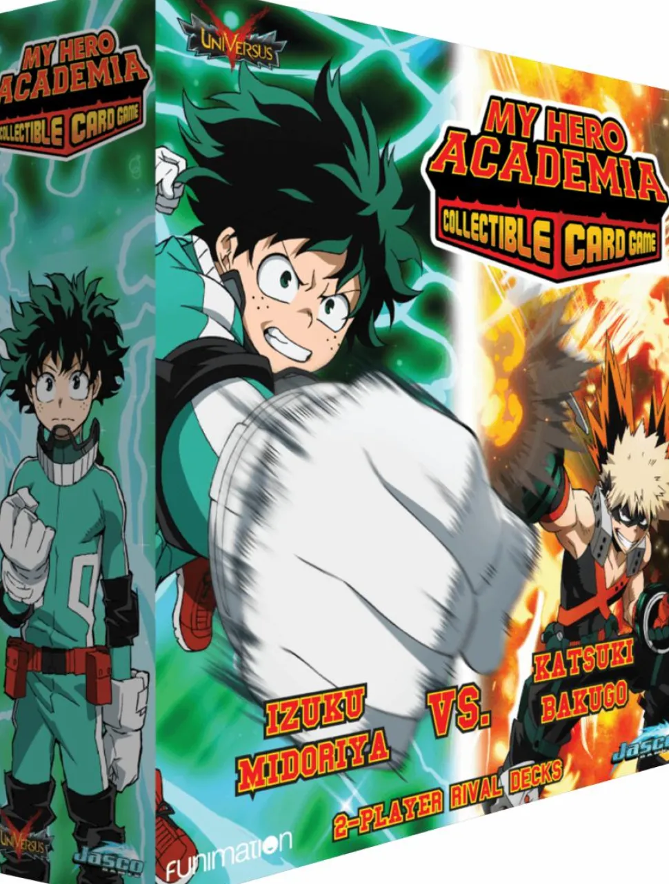 My Hero Academia - Collectible Card Game Izuku Midoriya vs Katsuki Bakugo 2-Player Rival Decks