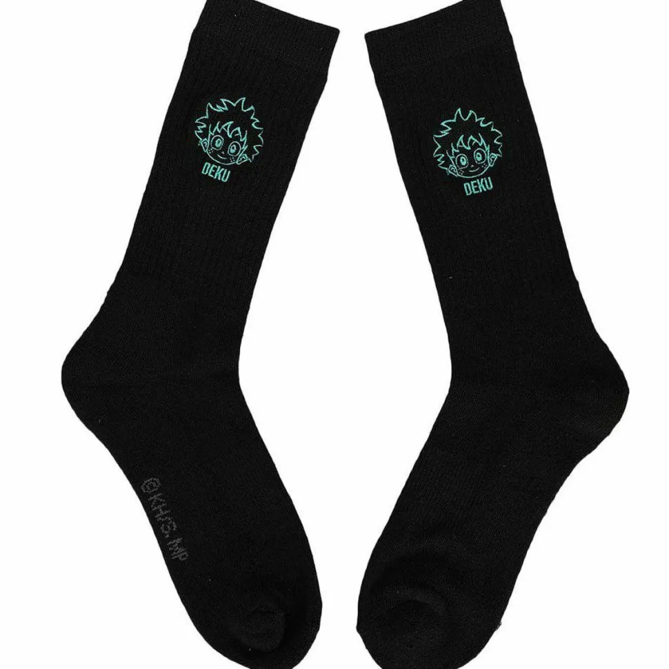 My Hero Academia - Embroidered Crew Socks 3-Pack (One Size)