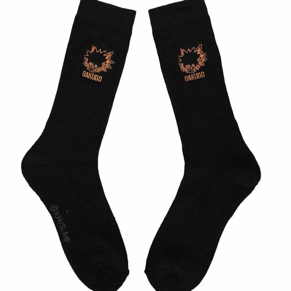 My Hero Academia - Embroidered Crew Socks 3-Pack (One Size)