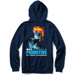 My Hero Academia - MHA x Primitive Flashfreeze Heatwave Navy Sweatshirt Hoodie