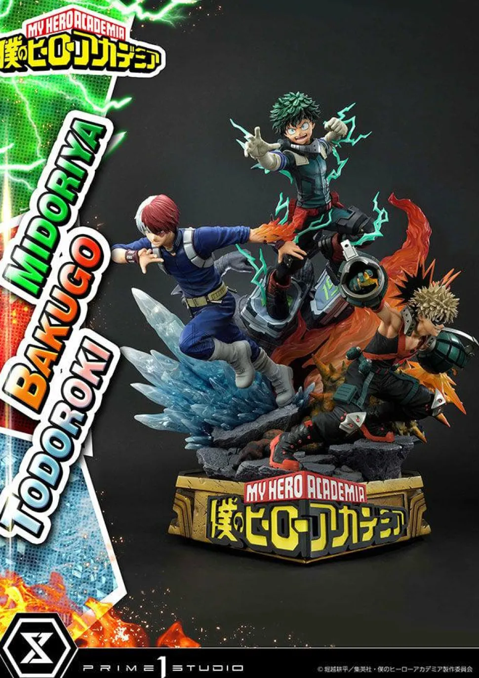 My Hero Academia - Midoriya, Bakugo & Todoroki 1/4 Scale Diorama Statue