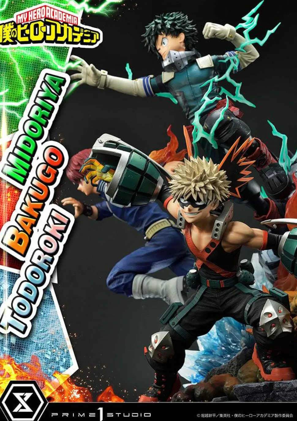 My Hero Academia - Midoriya, Bakugo & Todoroki 1/4 Scale Diorama Statue