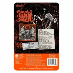 Napalm Death - Scum Demon Second Pressing Orange ReAction 3.75” Action Figure
