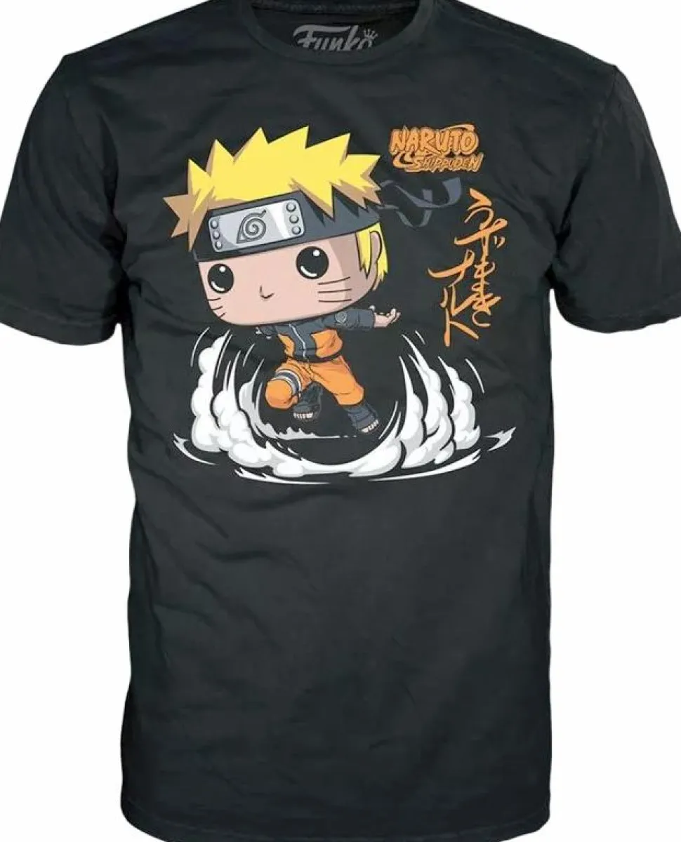 Naruto: Shippuden - Naruto Running Metallic Pop! Vinyl Figure & T-Shirt Box Set