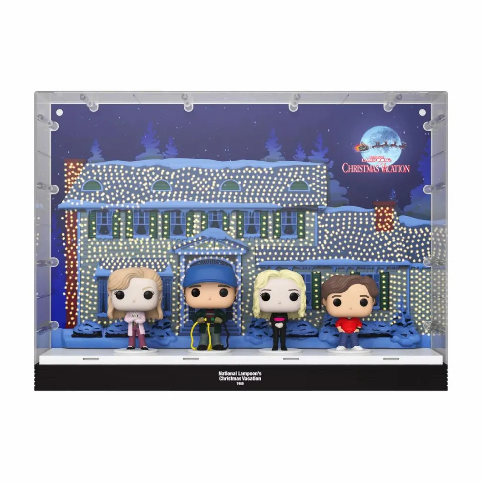 National Lampoon's Christmas Vacation - Ellen, Clark, Audrey & Russell Deluxe Pop! Moment Vinyl Figure 4-Pack