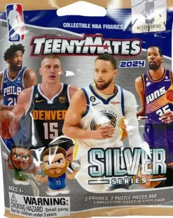 NBA Basketball - 2024 TeenyMates Silver Series Collectible Blind Bag Figure (Single Unit)