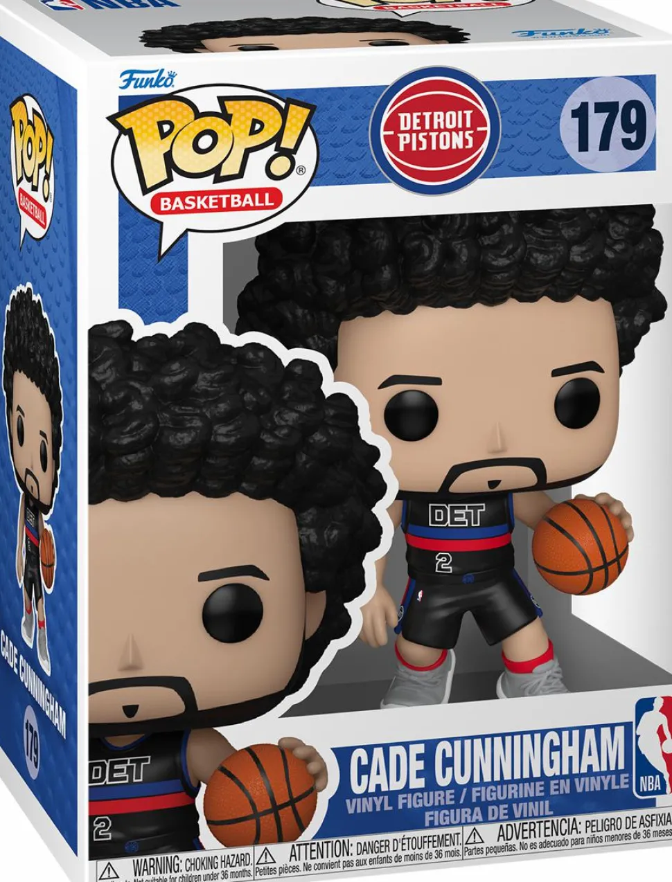 NBA Basketball - Cade Cunningham (Detroit Pistons) Pop! Vinyl Figure