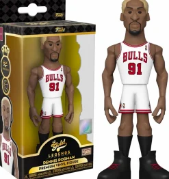 NBA Basketball - Dennis Rodman Chicago Bulls 5” Gold Premium Vinyl Figure