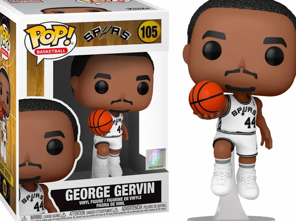 NBA Basketball - George Gervin San Antonio Spurs Pop! Vinyl Figure