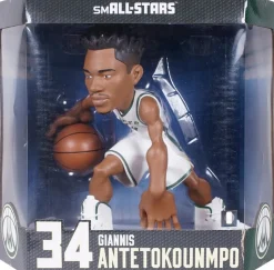 NBA Basketball - Giannis Antetokounmpo Milwaukee Bucks (White Jersey) smAll-Stars 12