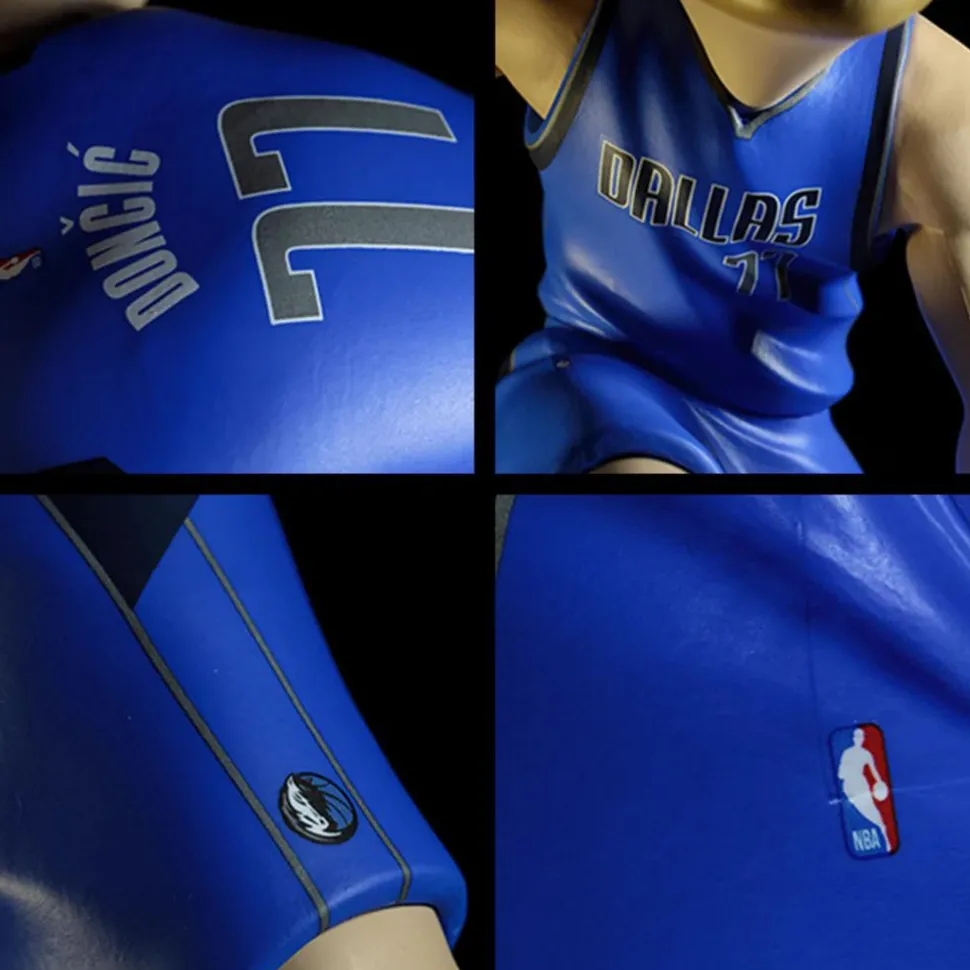 NBA Basketball - Luka Doncic Dallas Mavericks (Royal Blue Jersey) smAll-Stars 12" Vinyl Figure