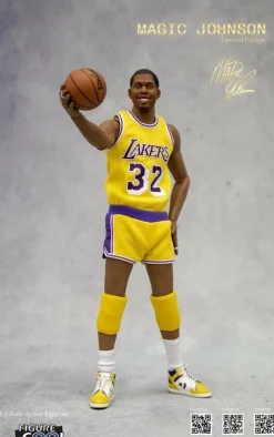NBA Basketball - Magic Johnson 1/6th Scale Action Figure