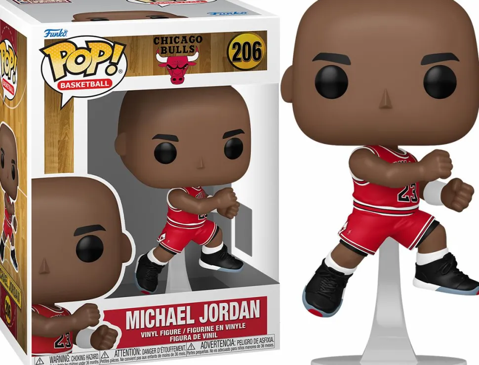 NBA Basketball - Michael Jordan (Chicago Bulls) Pop! Vinyl Figure