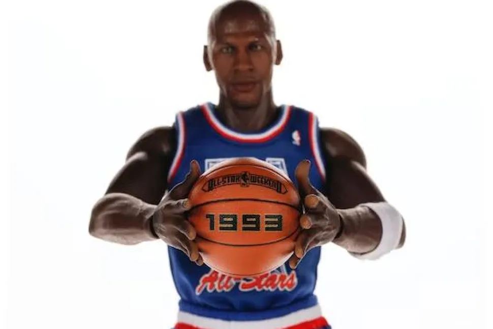 NBA Basketball - Michael Jordan 1993 All-Star Edition 1/6th Scale Action Figure