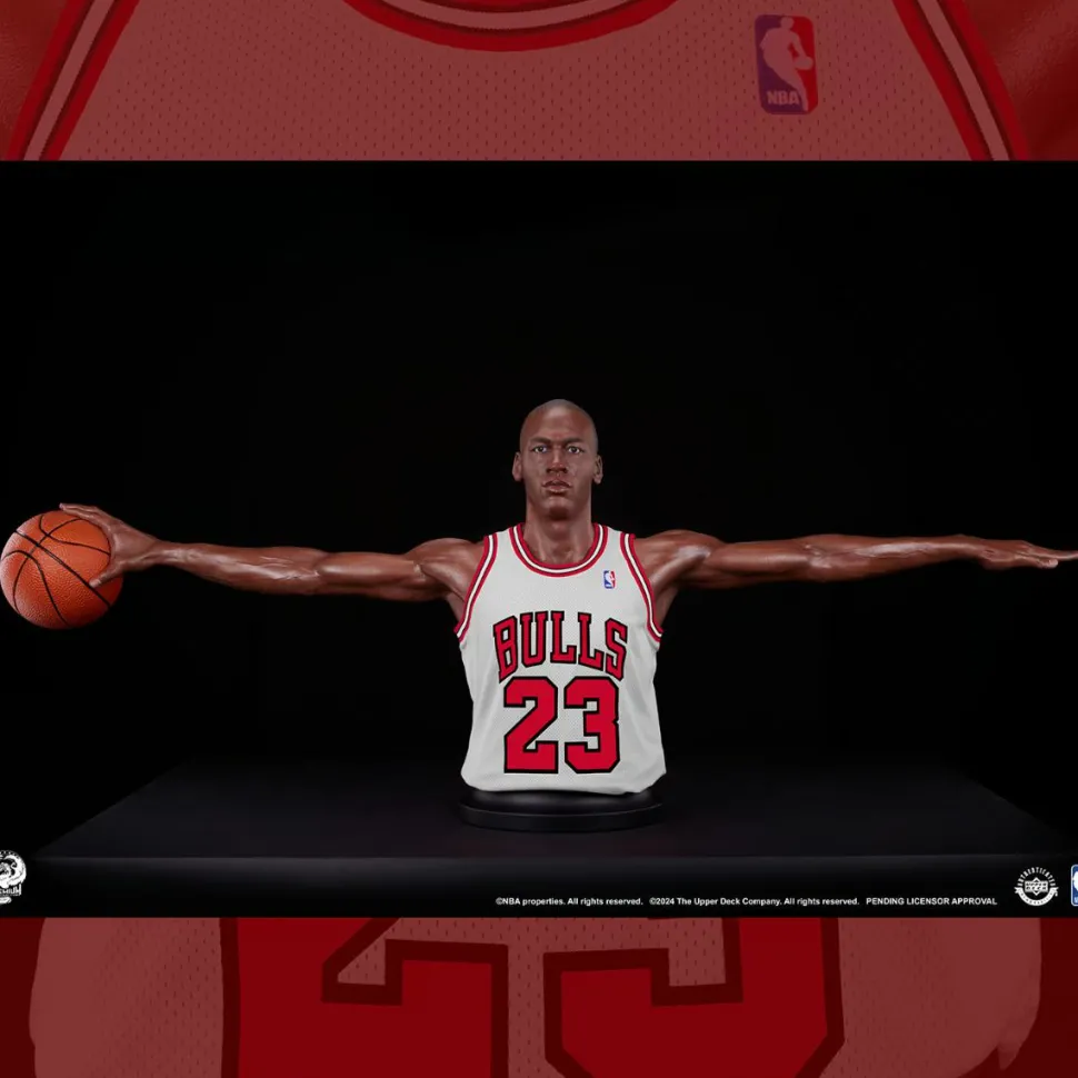 NBA Basketball - Michael Jordan (Wings) 1:1 Scale Life-Size Bust