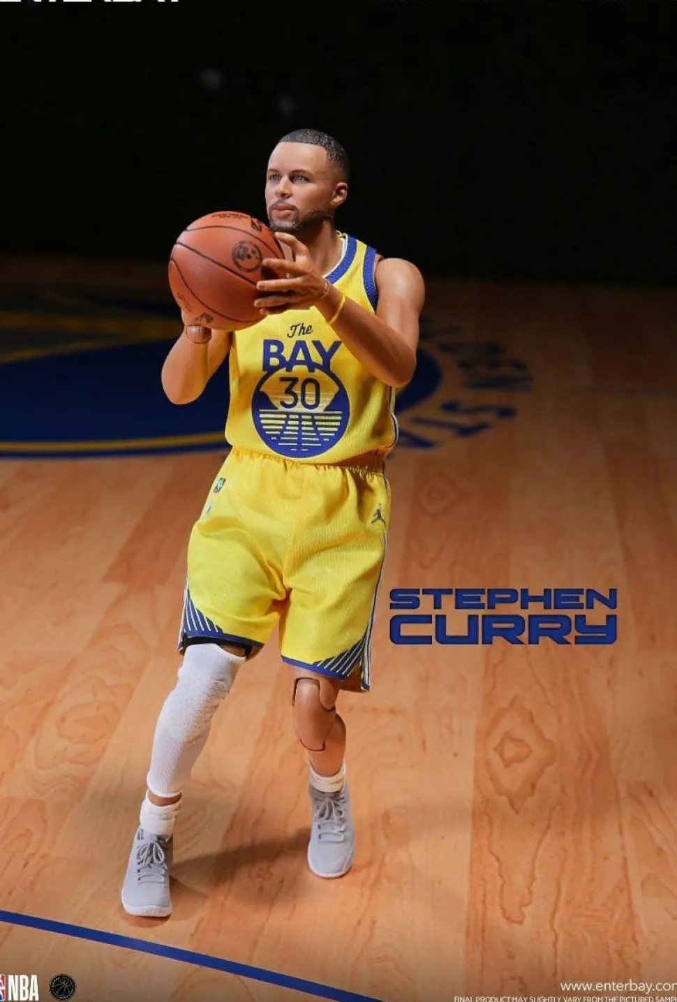 NBA Basketball - Stephen Curry 1/6th Scale Enterbay Action Figure