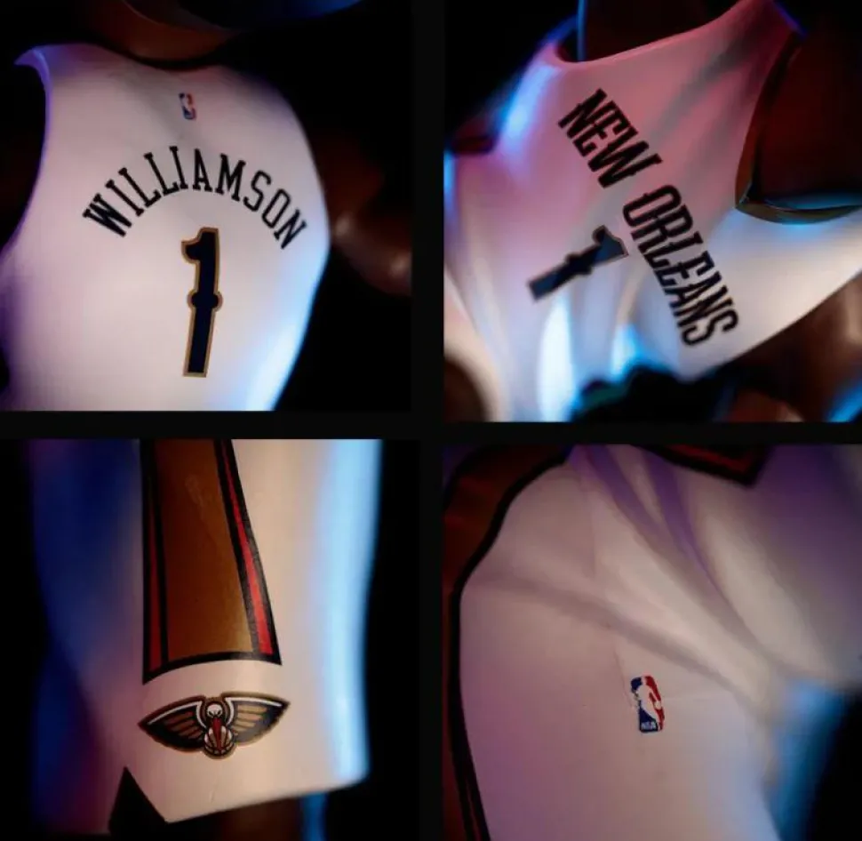 NBA Basketball - Zion Williamson New Orleans Pelicans (White Jersey) smAll-Stars 12" Vinyl Figure