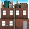 NECA Originals - Street Scene 18” Action Figure Diorama