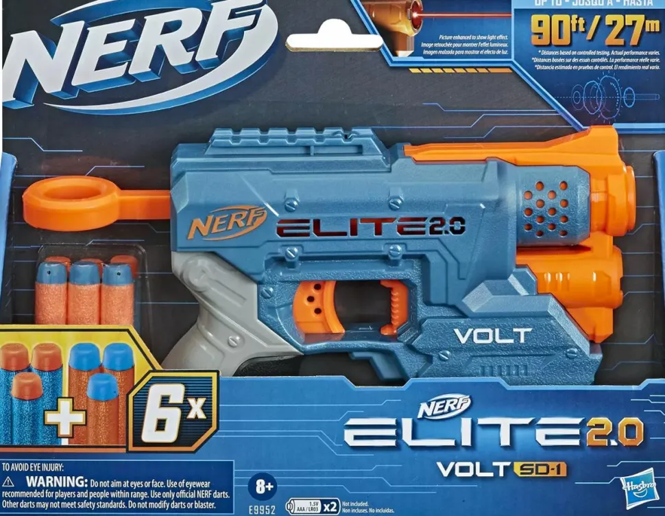 Nerf - 2.0 Volt SD-1 Elite Dart Blaster