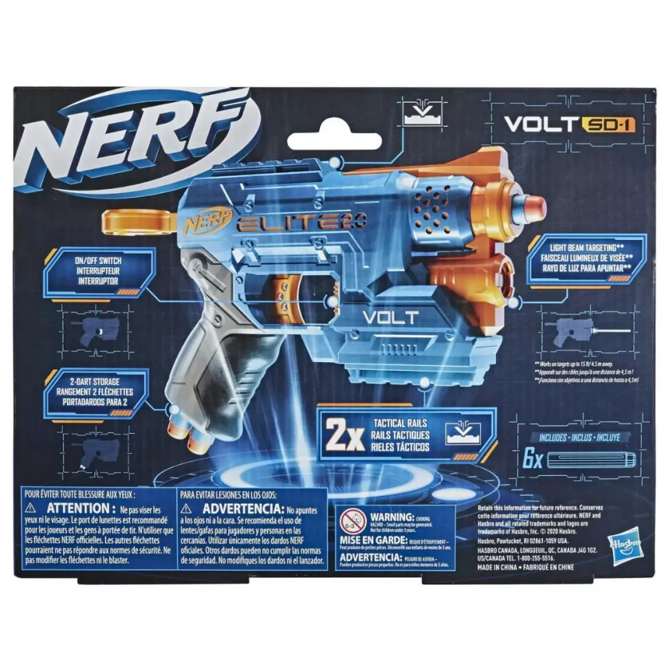 Nerf - 2.0 Volt SD-1 Elite Dart Blaster