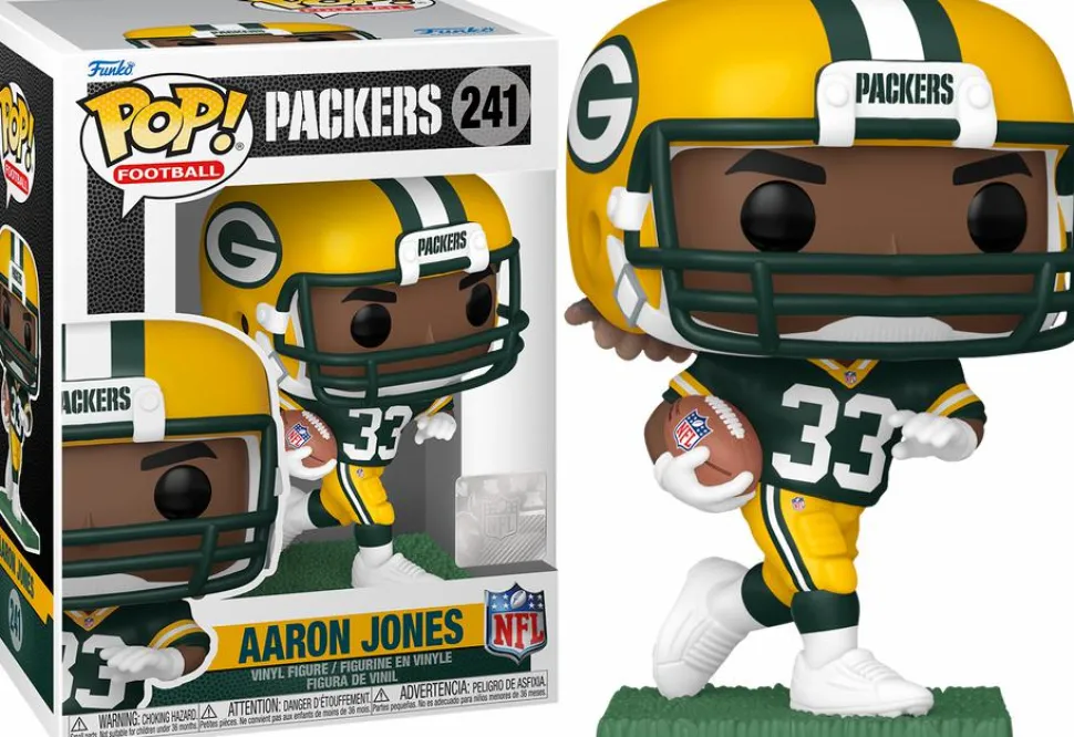 NFL Football - Aaron Jones Packers Pop! Vinyl Figure