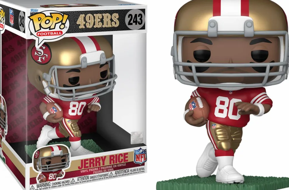 NFL Football - Jerry Rice San Francisco 49ers 10" Jumbo Pop! Vinyl Figure
