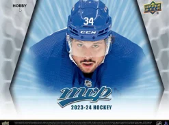 NHL Hockey - 2023/24 Upper Deck MVP Hockey Trading Cards Hobby Box (20 Packs)