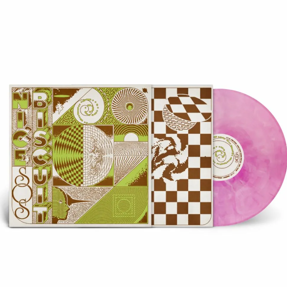 Nice Biscuit - SOS LP Vinyl Record (Pink Marble Coloured Vinyl)