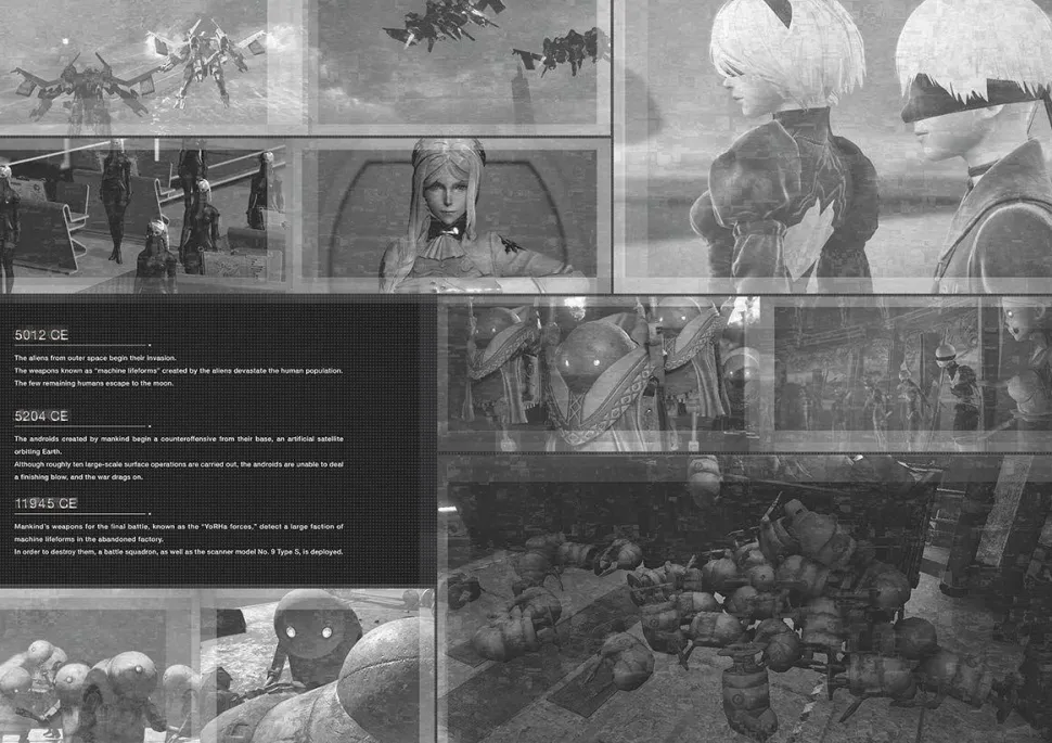 NieR: Automata - World Guide Volume 01 Hardcover Book