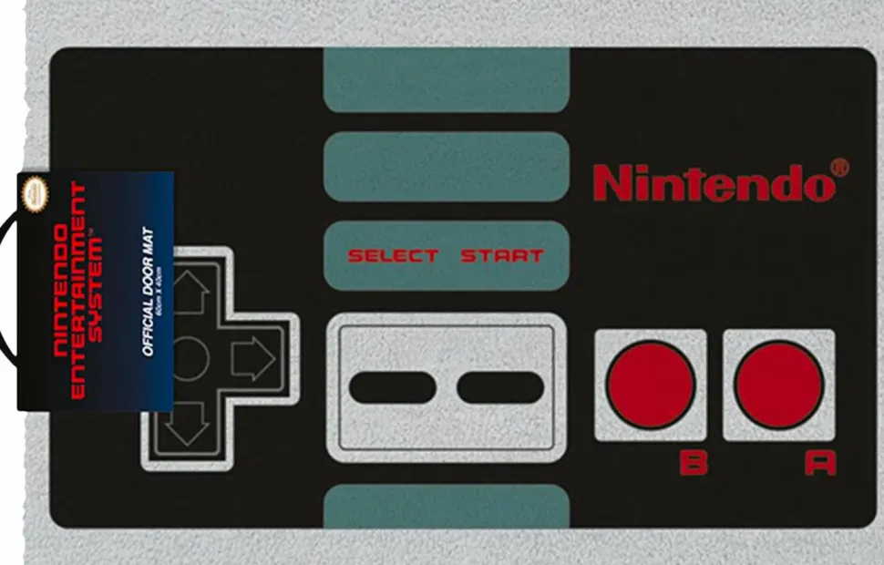 Nintendo - NES Nintendo Entertainment System Controller Doormat