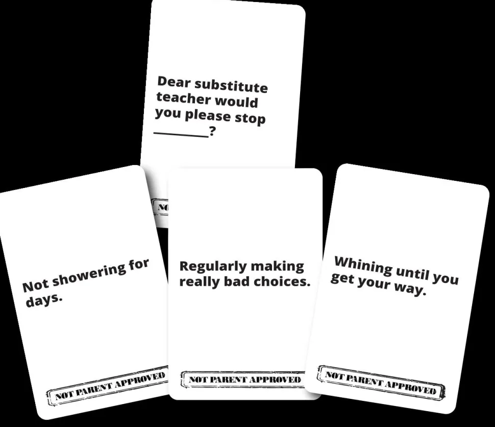 Not Parent Approved - Card Game