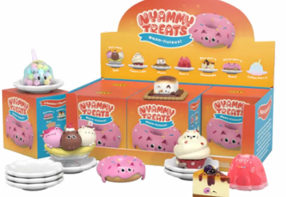 Nyammy Treats - Nyan-licious! Blind Box Vinyl Figure (Display of 6)