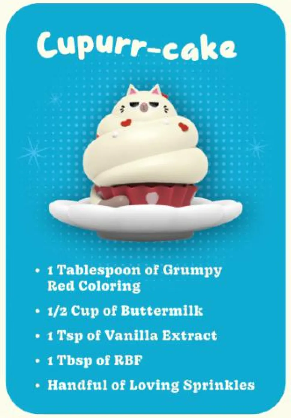 Nyammy Treats - Nyan-licious! Blind Box Vinyl Figure (Display of 6)