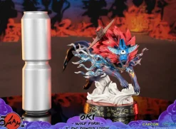 Okami - Oki Wolf Form 9” PVC Statue