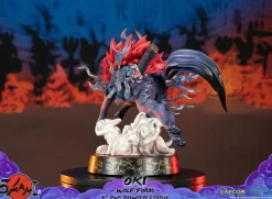 Okami - Oki Wolf Form 9” PVC Statue