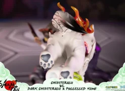 Okamiden - Chibiterasu vs. Dark Chibiterasu & Possessed Kuni 13” Statue