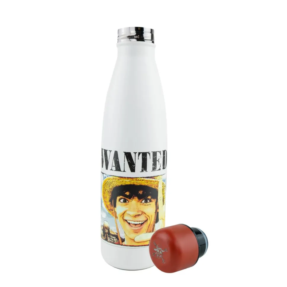 One Piece (2023) - Wanted Poster Luffy Stainless Steel Insulated Water Bottle