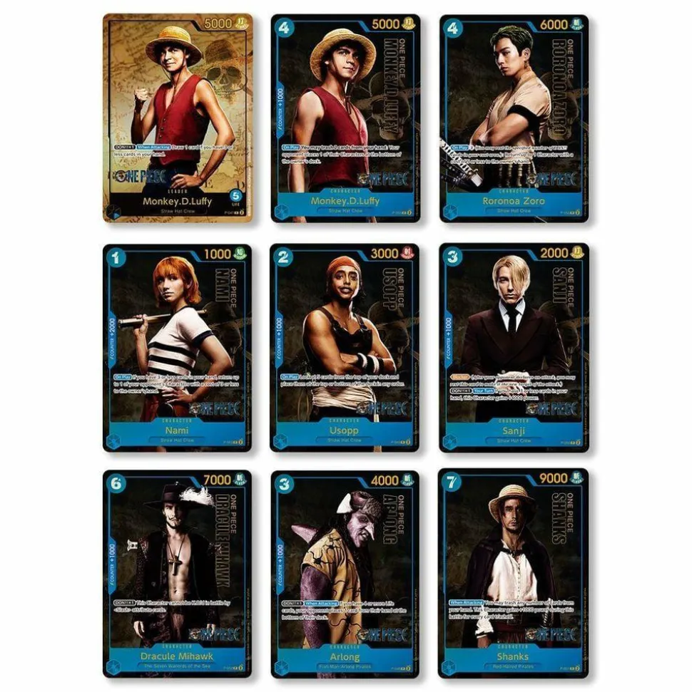 One Piece - Card Game Premium Card Collection Live Action Edition (9 Cards)