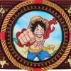 One Piece - Luffy 4" Faux Leather Zip-Around Wallet