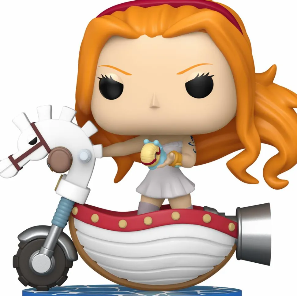 One Piece - Nami with White Hobby Horse Pop! Rides Vinyl Figure (2025 Wondrous Convention Exclusive) (Popcultcha Exclusive)