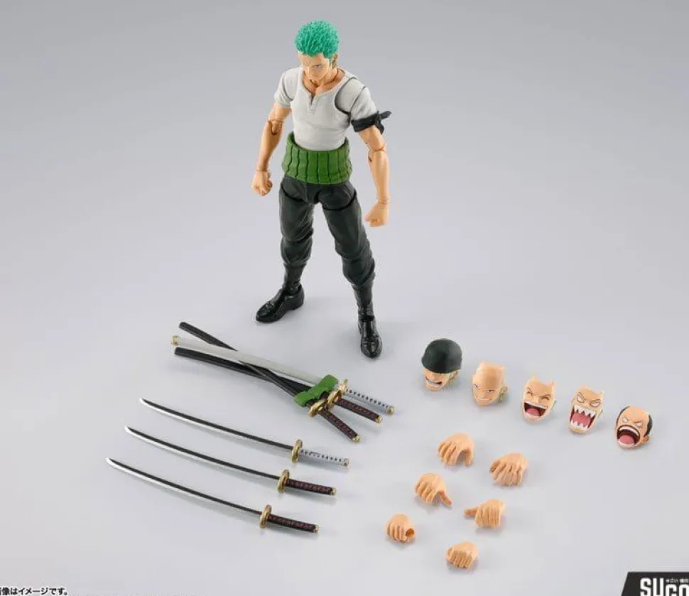 One Piece - Roronoa Zoro (Romance Dawn) S.H.Figuarts 6" Action Figure