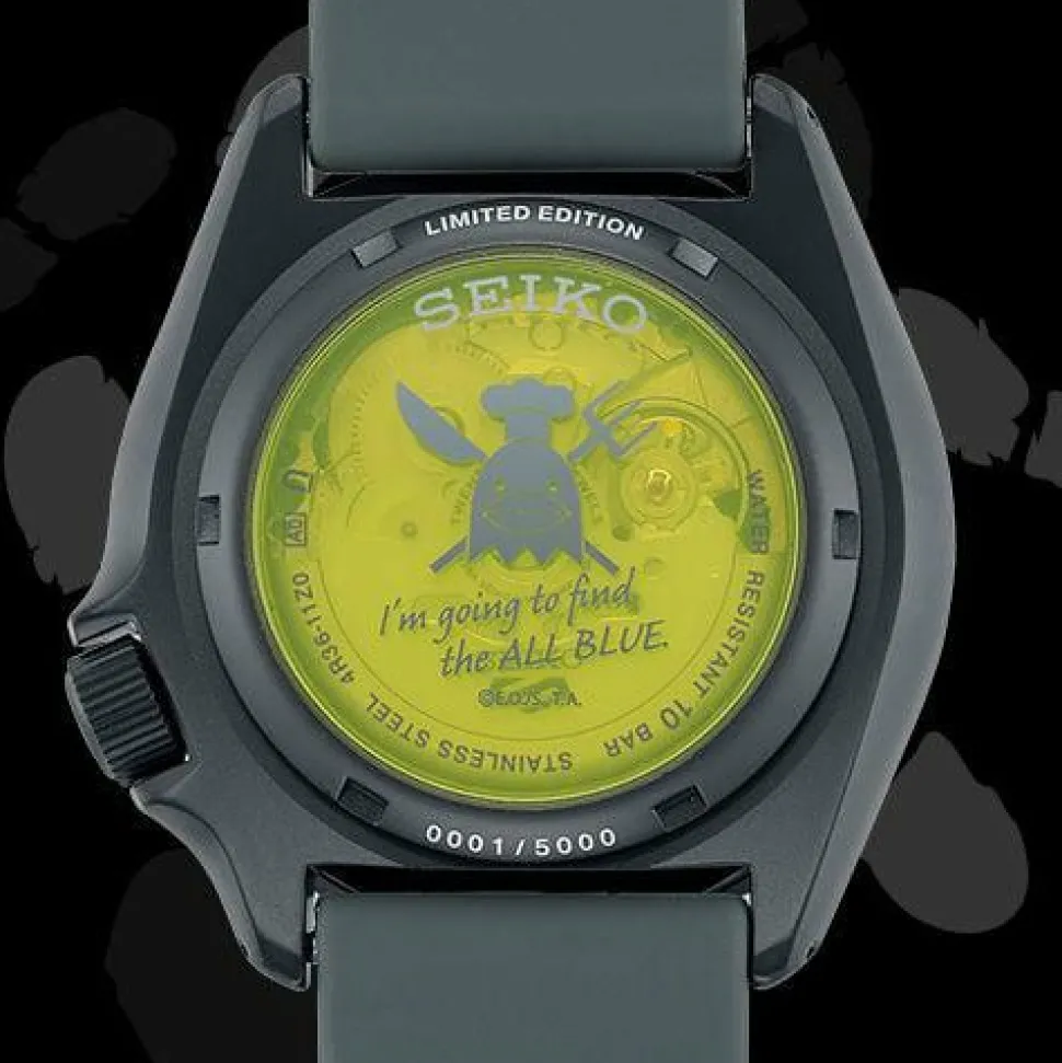 One Piece - Sanji Limited Edition Seiko 5 Sports Automatic Watch (One Size)