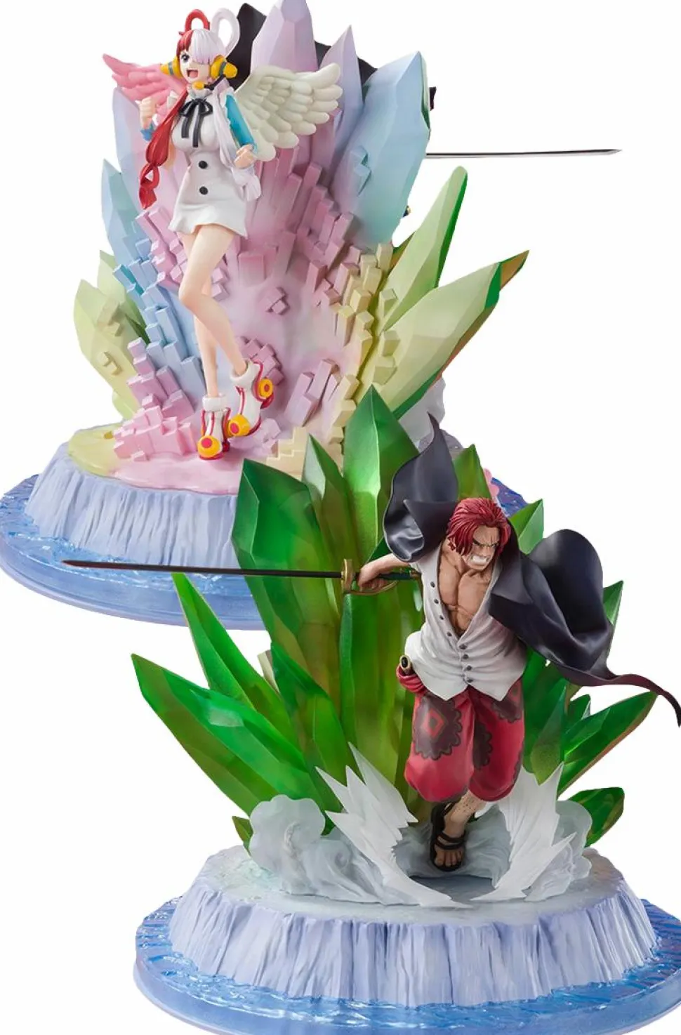 One Piece Film: Red - Shanks and Uta FiguartsZERO Extra Battle 9" Statue